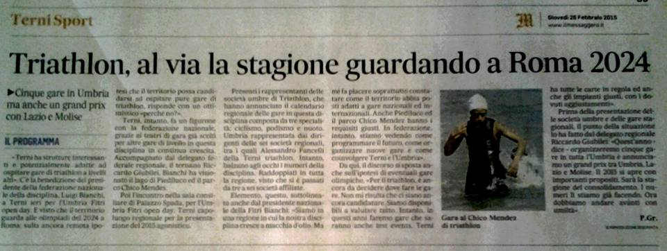 Messaggero del 26/02/2015